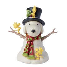 Peanuts - Snoopy Snowman H: 14,5 cm.